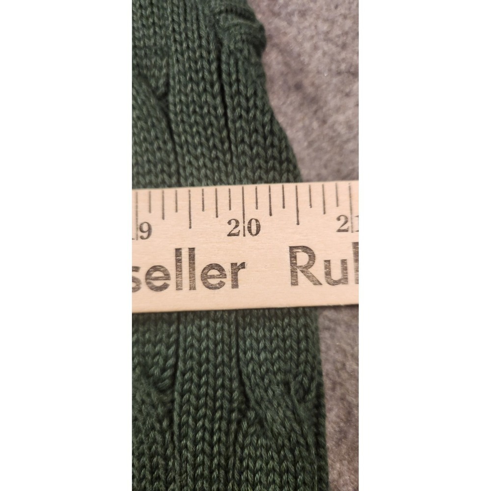 Vintage 80s 90s Polo Ralph Lauren Mens Cable Knit V-Neck Sweater Vest Large - Picture 6 of 8